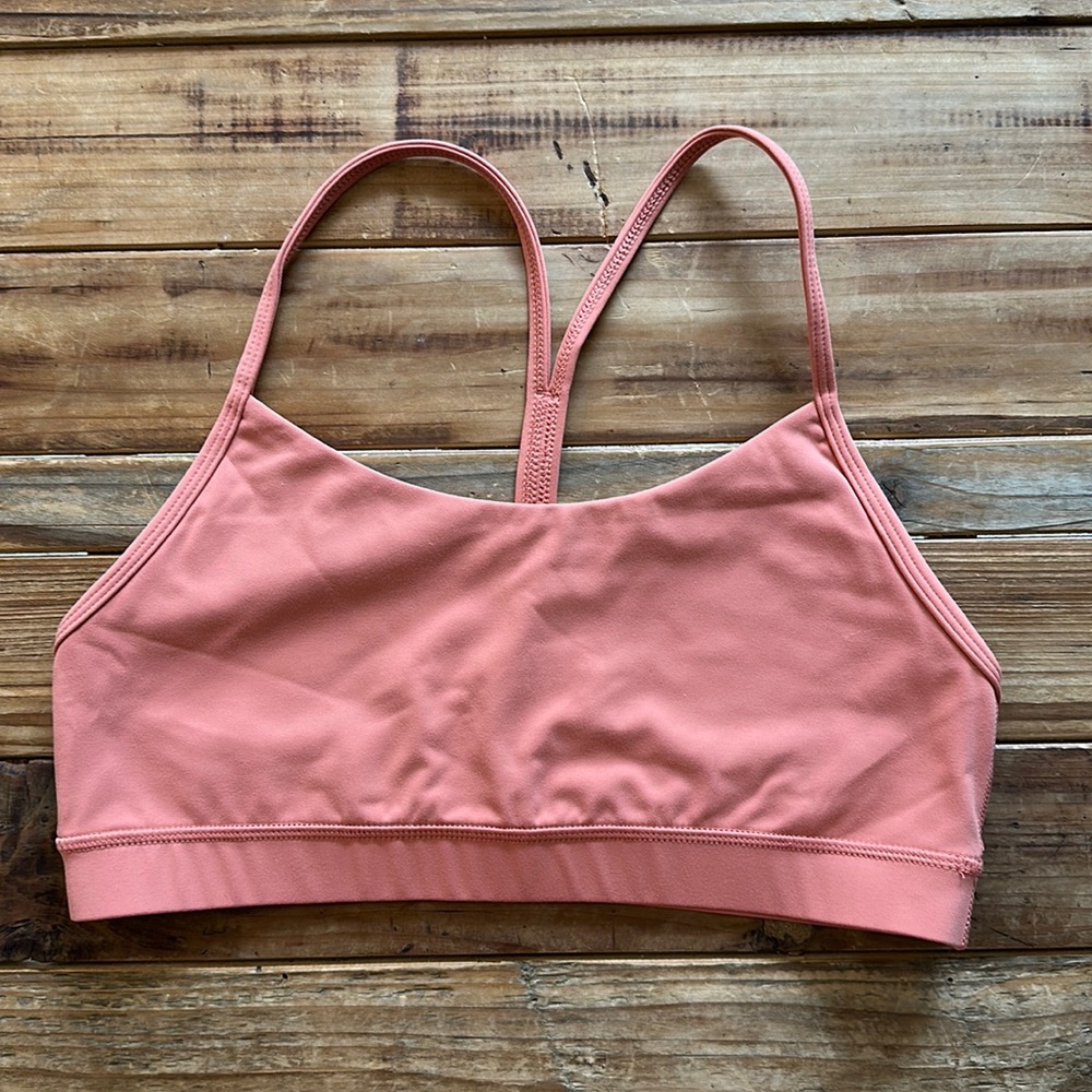Free Spirit Sports Bra. Pink. L